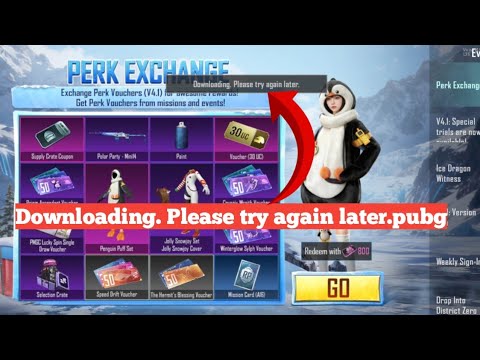 Downloading. Please try again later.pubg problem 