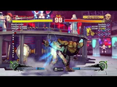 Gouken vs Cammy - with a close call! C Rank - SSF4AE