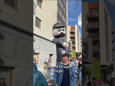 PORTLAND-PROTESTE: Trump schickt Soldaten – droht mit „voller Härte“ #shorts