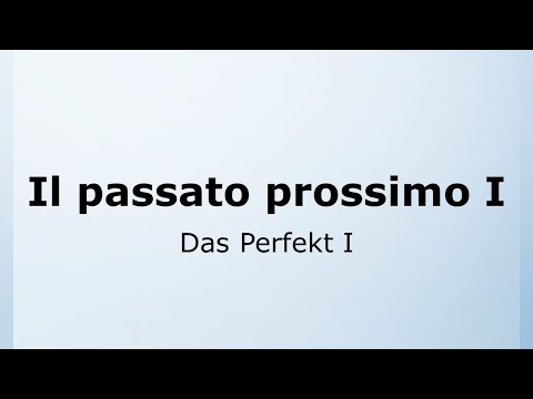30 - The Perfect Part 1 | Il passato prossimo | Italian made easy with Ottimo! 🇮🇹