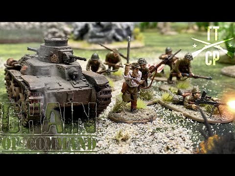 Tabletop CP: Chain of Command Battle Report- Guam '44