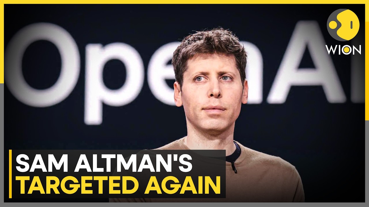 Sam Altman's Home Targeted In Second Attack: 2 People Held, Motive Unclear | WION