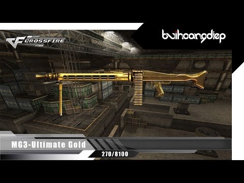 Đột Kích : MG3-Ultimate Gold nhiều đạn nhất 8370 viên