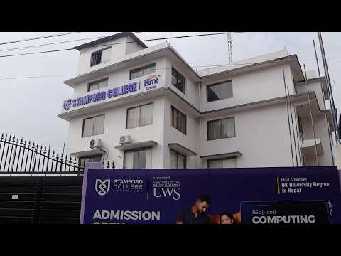 नेपालमै UK Degree पढ्ने अवसर, स्ट्यामफर्ड कलेजमा UWS का कार्यक्रम संचालन