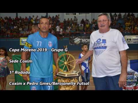 Coxim x Pedro Gomes/Berssanette Futsal - 1º Fase G - Copa Morena 2019