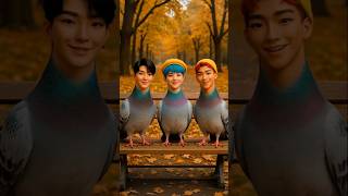 Download lagu SAJA BOYS pigeons singing SODA POP | K-pop Demon Hunters #sajaboys #sodapop #kpop mp3