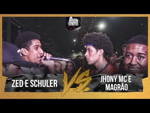 (CHAMOU PRA MÃO?😱😱) JHONY MC E MAGRÃO (SP) X ZED E SCHULER - SEGUNDA FASE - BATALHA DO COLISEU - 100