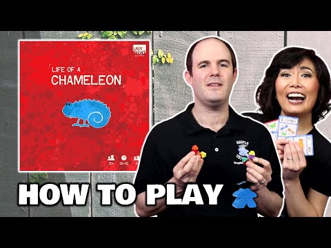 Life of a Chameleon - How to Play (Clever Tactical Area Movement Game)