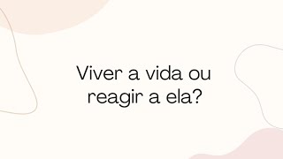 Viver ou reagir à vida com Premo e Cauê 28-08-2024