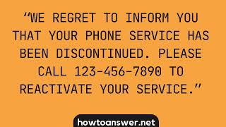 Fake Phone Disconnected Text Message Prank [Copy & Paste]