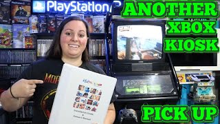 Another Videogame Kiosk Added to the GAMEROOM!! RARE Original XBOX KIDZPACE KIOSK Pick Up!
