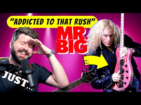 Young Billy Sheehan was OUT OF CONTROL! Bass Teacher REACTS to "Addicted To That Rush" | MR. BIG
