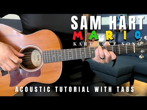 Mario Kart Love Song Guitar Lesson with Tabs