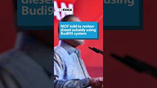 E5: MOF told to review diesel subsidy using Budi95 system