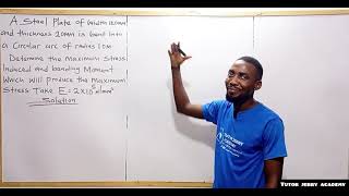 Bending Stress in Beams - problem 4 | Stresses in Beams | Strength of Materials | Solid Mechanics..