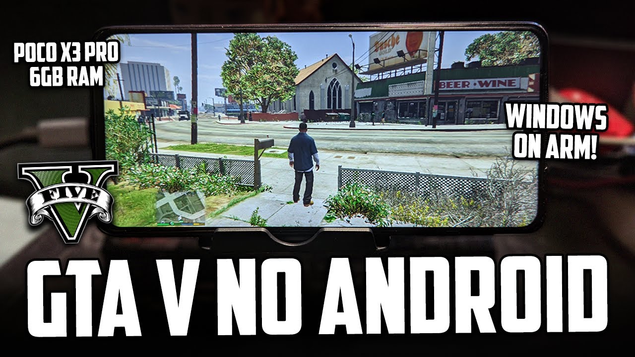 UM CARA FEZ O GTA 5 PARA CELULAR ANDROID 