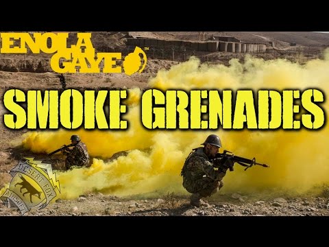 DesertFox Airsoft: Enola Gaye Smoke Grenades (WP40, EG18 and Burst Smoke)