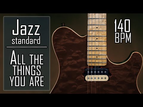 #1 | Jazz Standard | All The Things You Are | Backing Track