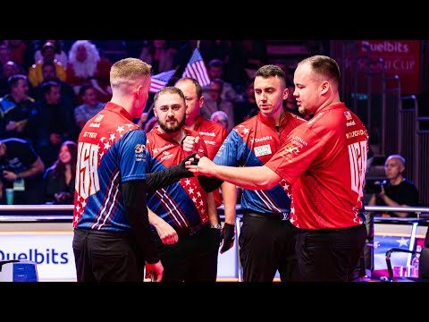 TEAM EUROPE VS TEAM USA | 2023 Duelbits Mosconi Cup