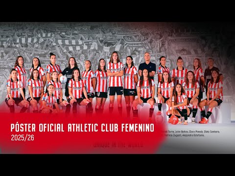 Imagen de portada del video Póster oficial Athletic Club Femenino 2025/26