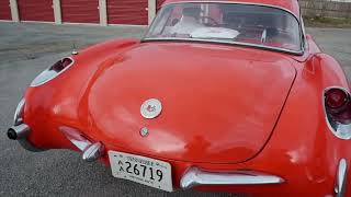 1957 Chevrolet Corvette Convertible Walkaround Part 1