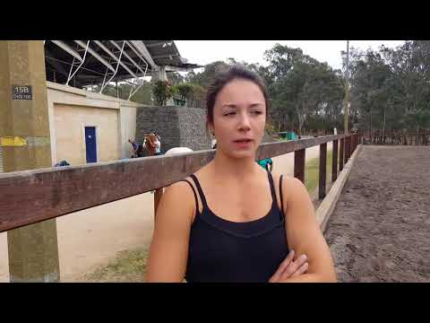 Pauline Riedl, German Vaulter competing at the 2017 Sydney CVI