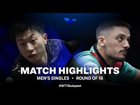 Ma Long vs Marcos Freitas | MS | WTT Star Contender European Summer Series 2022 (R16)