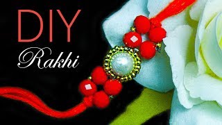 Easy beautiful Rakhi making for Raksha Bandhan | RAKHI DESIGN | BRACELET | Beads art\\vineeta mishra