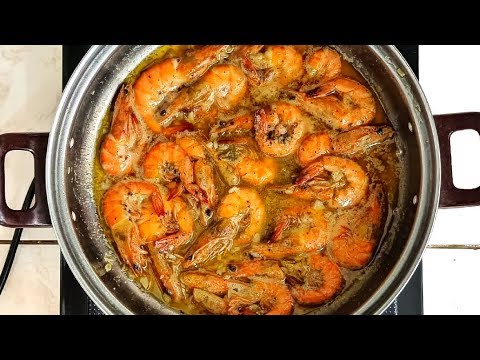 HOW TO COOK GARLIC BUTTERED SHRIMP :: #139