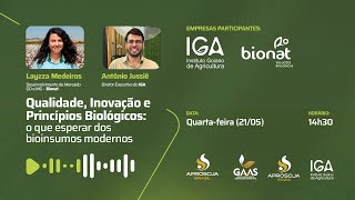 AgroAgora Cast | Qualidade, inovação e princípios biológicos: o que esperara os bioinsumos modernos.