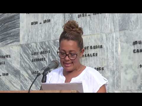 Rinde tributo pueblo de Niquero a los 32 cubanos caídos en combate en Venezuela