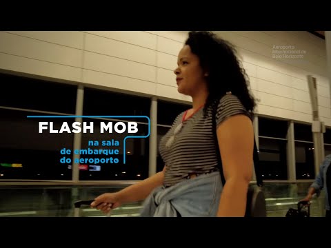 Flashmob | NOSSO TOM Musical no Aeroporto Internacional de Belo Horizonte (CNF Airport)