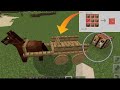 Horse Cart In Minecraft With Working Please Subscribe