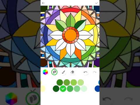 Coloring book & Paint Video