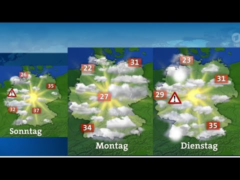 Wetter Heute in Deutschland 08.07.2023