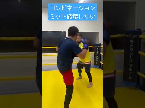 蹴りからのパンチコンビネーション #格闘技 #トレーニング #ダイエット #筋トレ
