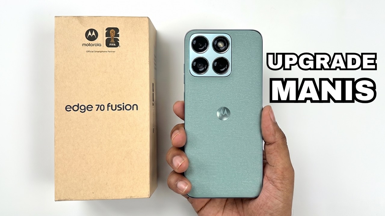 SPEKNYA BRUTAL PARAH‼️MOTOROLA EDGE 70 FUSION INDONESIA AKHIRNYA RESMI, TERTARIK BELI?