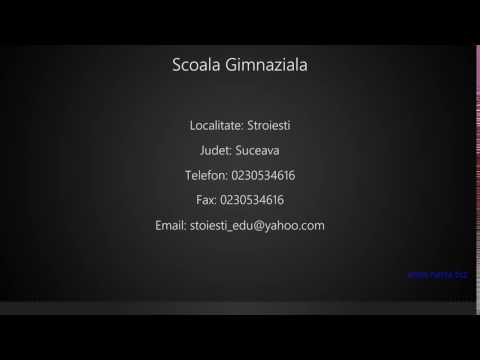 Scoala Gimnaziala Stroiesti