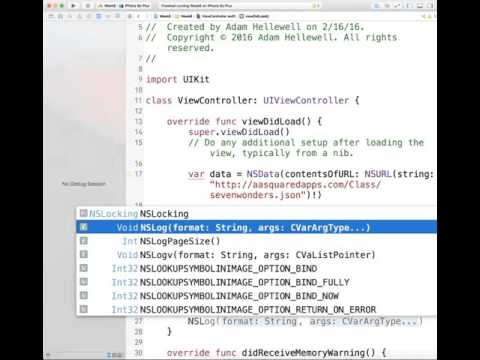 6 - iOS Swift JSON file