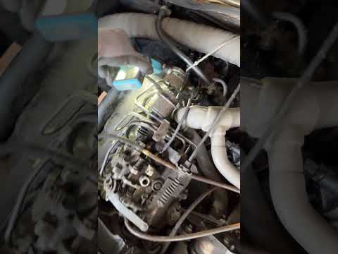 Dieselhochdruckleitung VW Bus T3 undicht - Diesel high-pressure line VW Bus T3 leaking