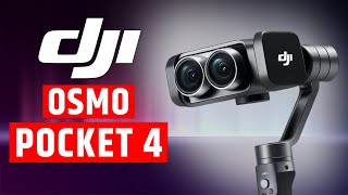 DJI OSMO POCKET 4 - DUAL 1inch Sensor Price & Release Date 2025!