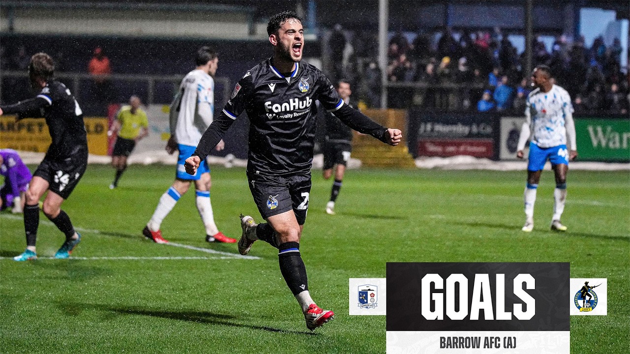 Barrow A vs Bristol Rovers Highlights