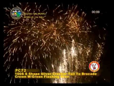 PC72 - 1.2 INCH CAKE - WIZARD FIREWORKS