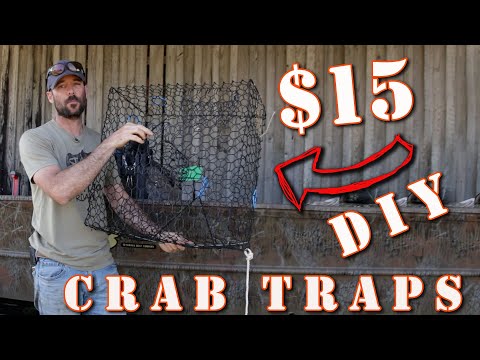 Make your own DIY CRAB TRAPS