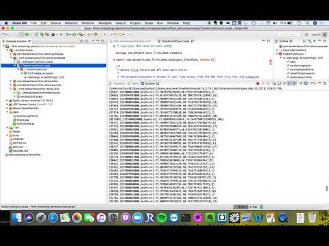 Real Streaming Demo using Apache Flink