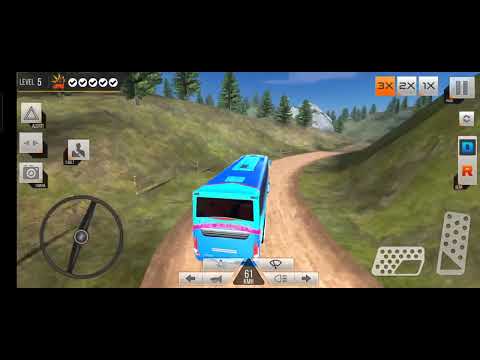 Mountain Climb Bus Racing 3D - Ultimate Offroad Bus Driving Simulator - Android GamePlay #Ts