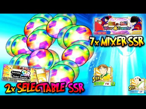 2 TIKET SELECTABLE + 7 MIXER SSR!! 4th ANNIVERSARY 🔥🔥 Captain Tsubasa Dream Team