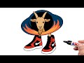 How To Draw La Vacca Black Hole Goat