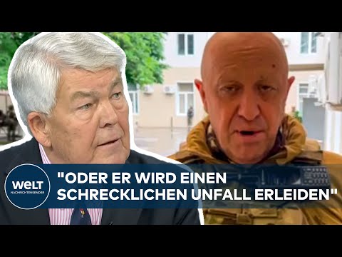 PRIGOSCHIN: "Es ist so glatt gelaufen, dass man da in Kriegszeiten nicht dran glauben kann" | WELT