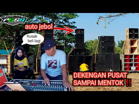 LOSS Dekengan pusat ‼️ sepiker sampai jebol parade sound batle